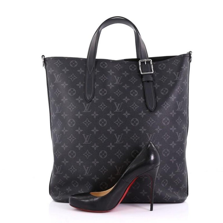 Louis Vuitton Tote Backpack Monogram Eclipse Canvas at 1stDibs