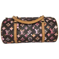 Louis Vuitton Aquarelle Monogram Papillion 30 Shoulder Bag