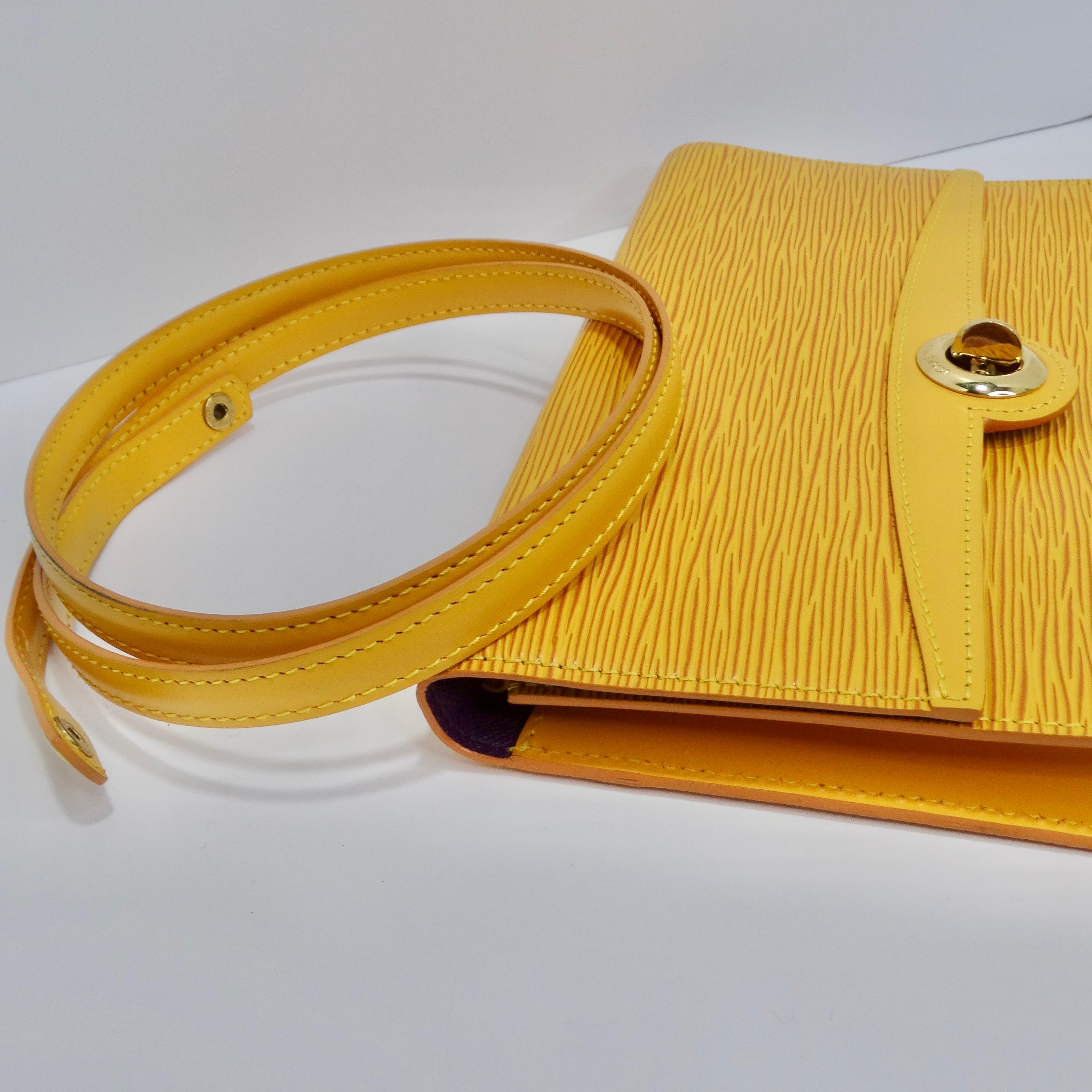 Louis Vuitton Arche Pochette Epi Leather Shoulder Bag 7