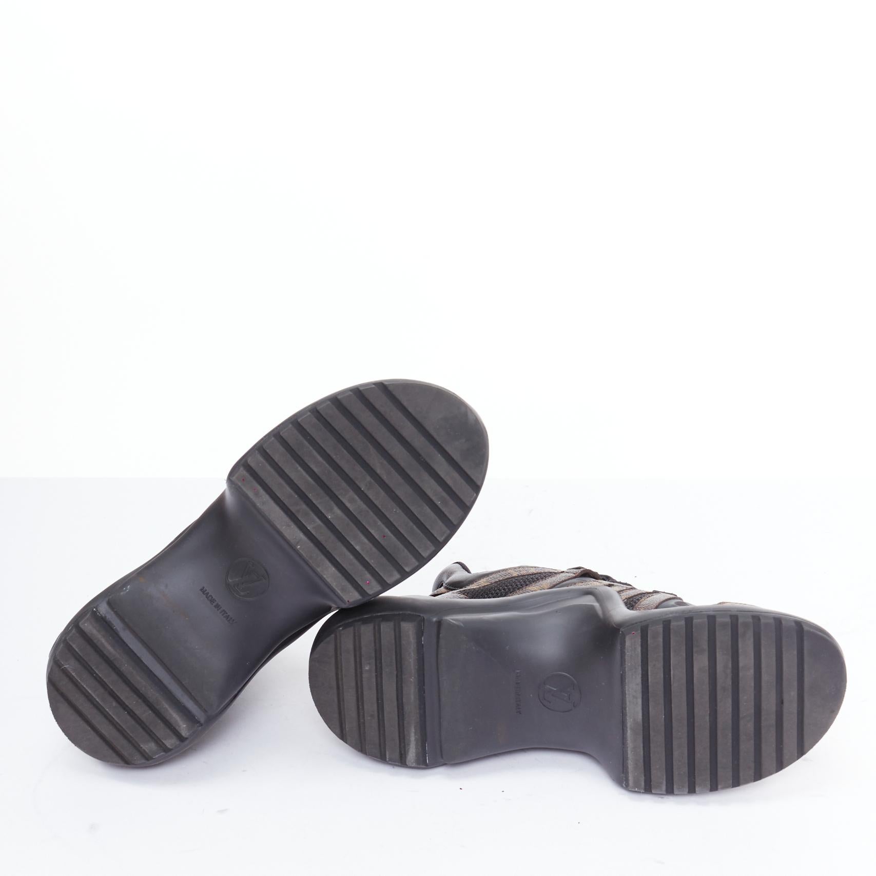LOUIS VUITTON Archlight black LV monogram chunky sneakers EU39 For Sale 6