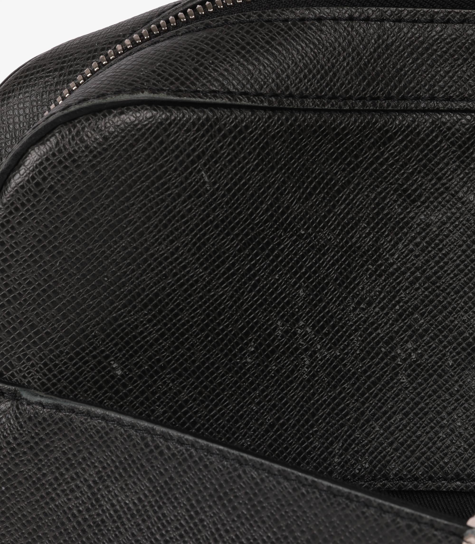 Louis Vuitton Ardoise Taiga Leather Stripe Anton Messenger For Sale 8