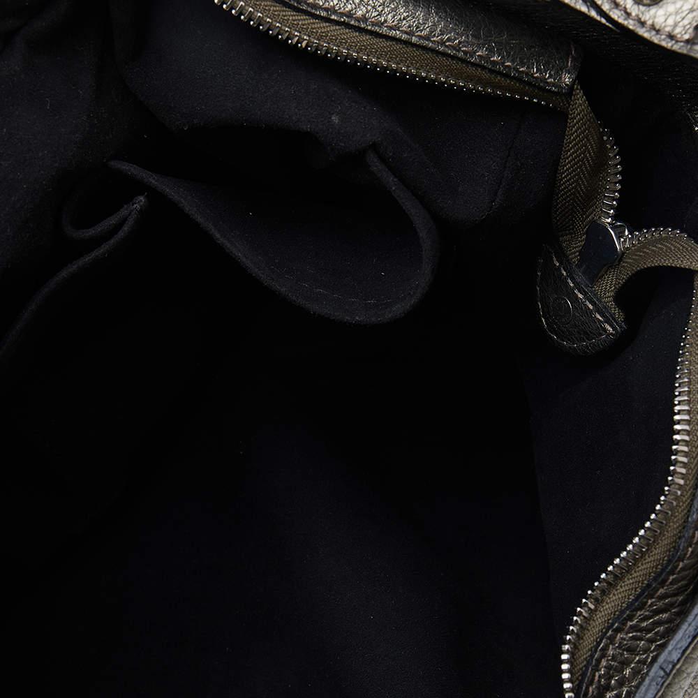 Louis Vuitton Argent Monogram Mahina Leather XS Bag 6
