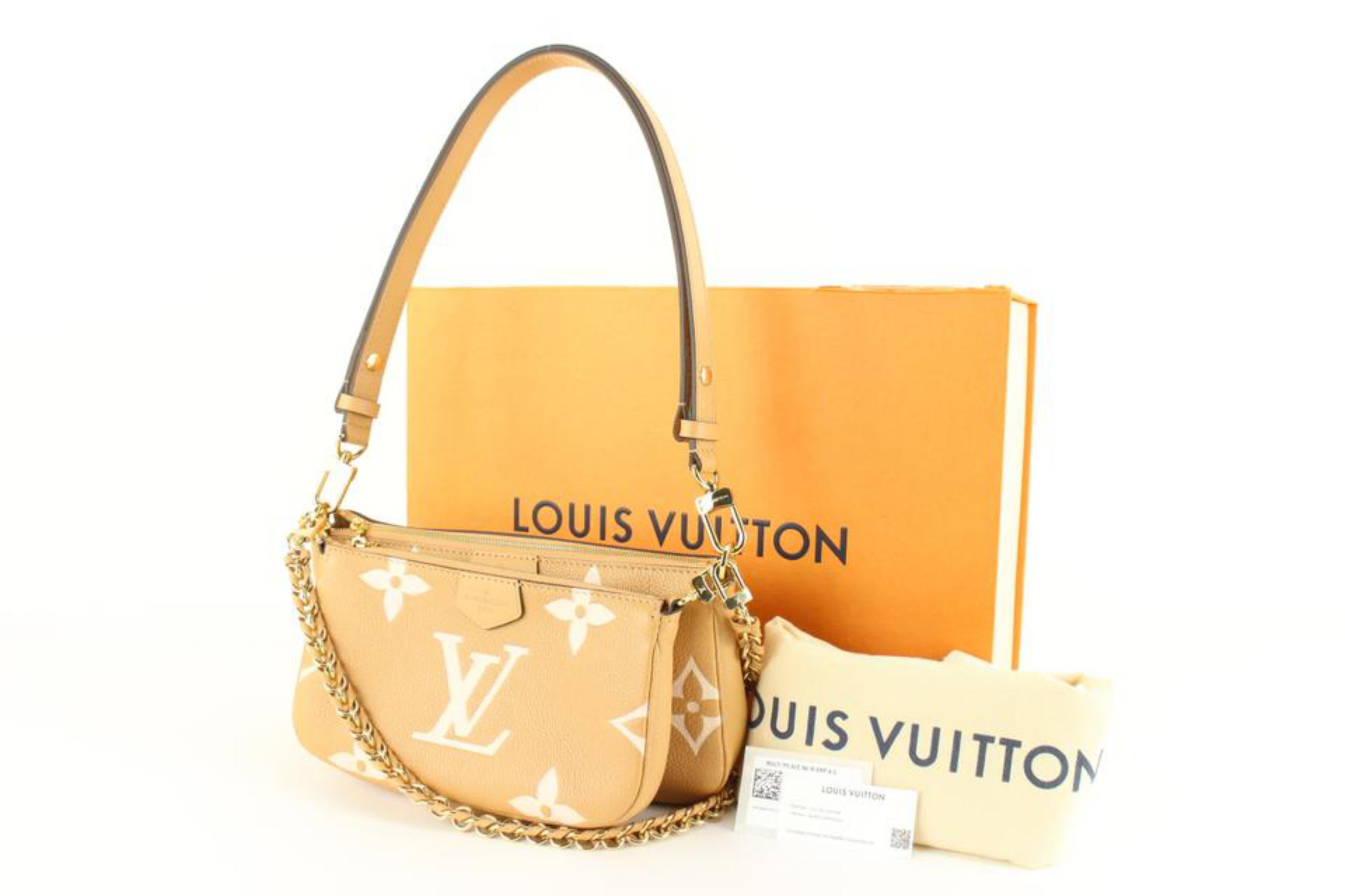 Louis Vuitton Arizona Beige Monogram Empreinte Multi Pochette Accesoires 72lz825 4