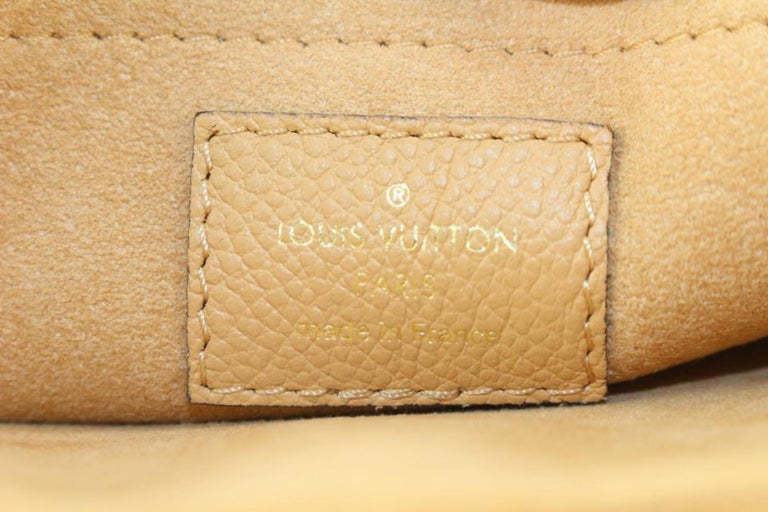 Louis Vuitton Arizona Beige Monogram Empreinte Multi Pochette