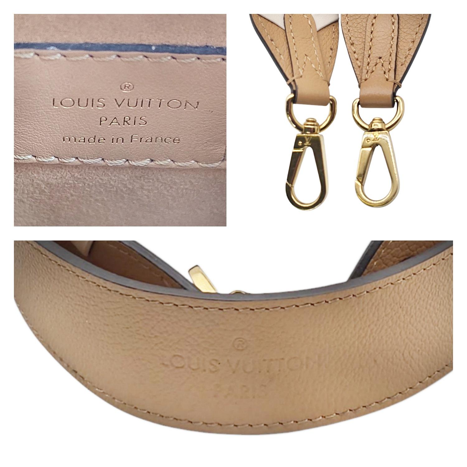 Louis Vuitton Arizona Brown Kalbsleder Mahina geflochten auf meiner Seite PM im Angebot 1
