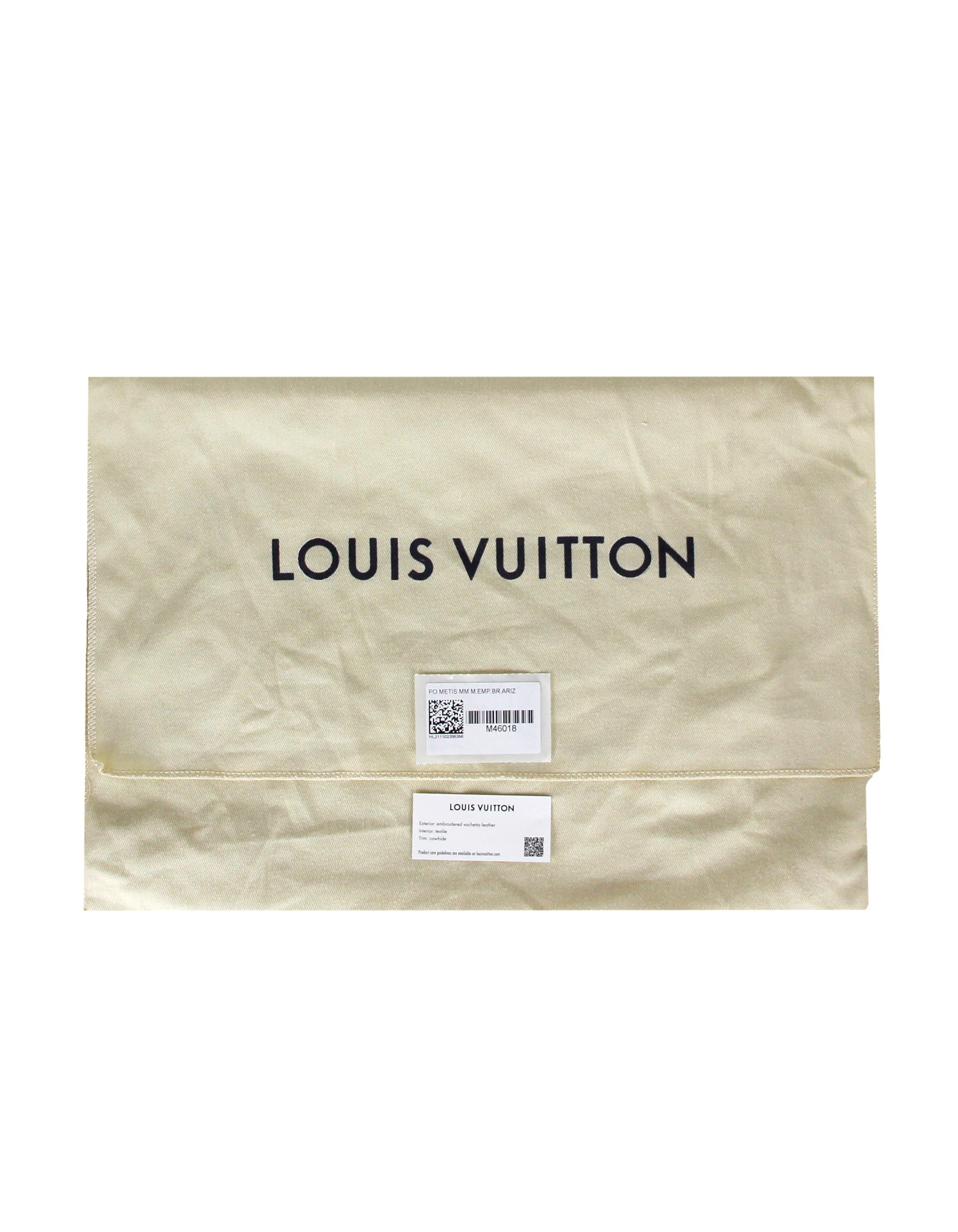 Borsa Louis Vuitton Arizona Empreinte Monogram Giant Broderies Pochette Metis 5