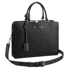 Louis Vuitton Armand Briefcase Taurillon leather Black