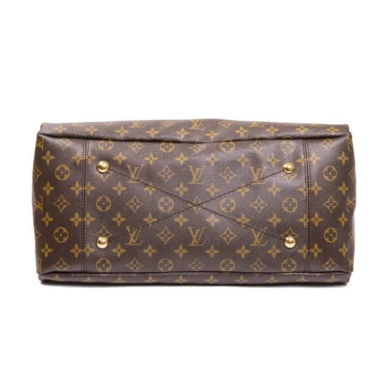 LOUIS VUITTON &#39;Artsy&#39; Bag Large Model in Brown Monogram Canvas at 1stdibs