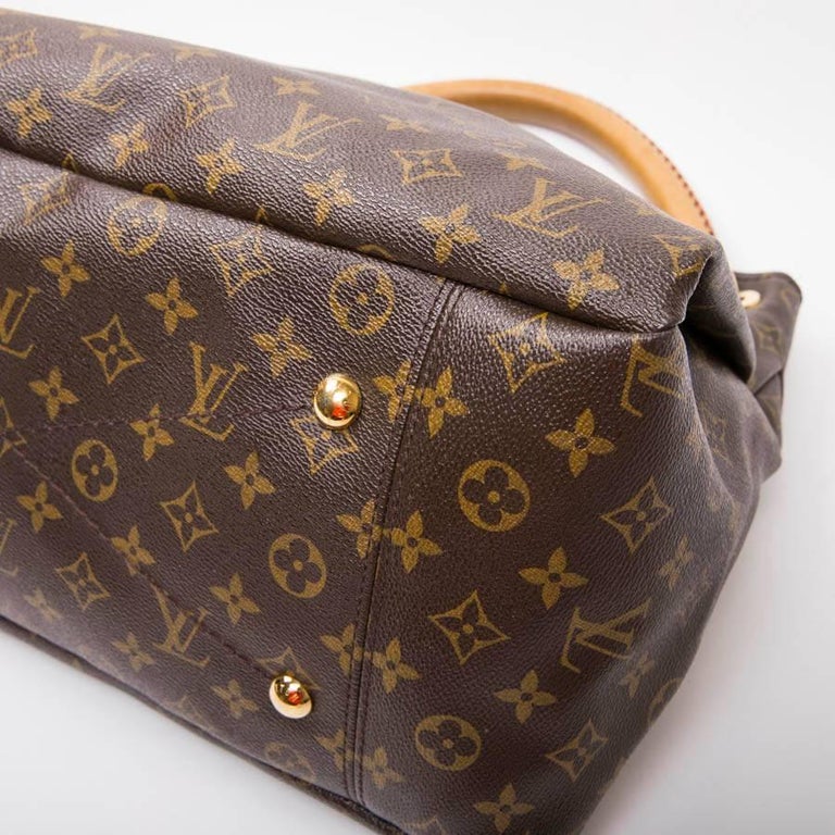 LOUIS VUITTON &#39;Artsy&#39; Bag Large Model in Brown Monogram Canvas at 1stdibs