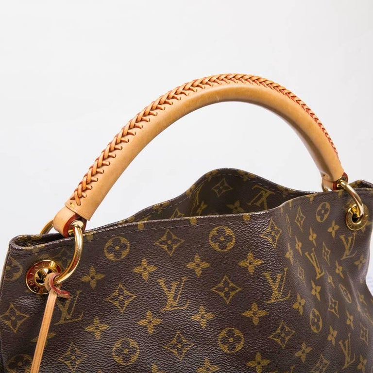 LOUIS VUITTON 'Artsy' Bag Large Model in Brown Monogram Canvas at