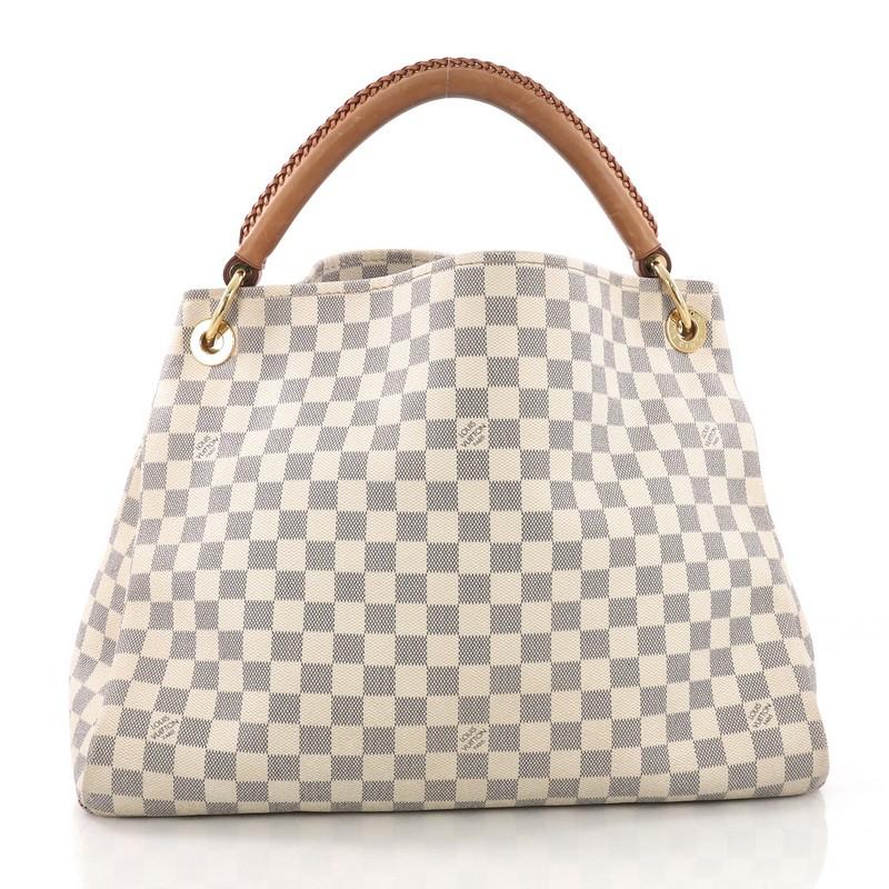 lv artsy damier azur