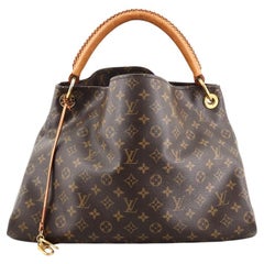 Louis Vuitton Artsy Handtasche Monogramm Segeltuch GM