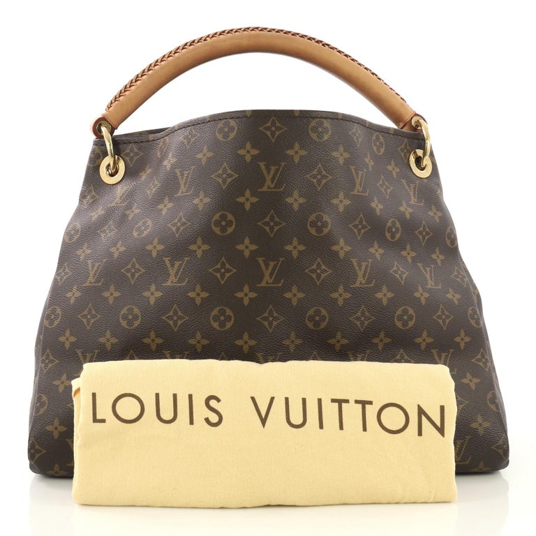 Louis Vuitton Artsy Handbag Monogram Canvas MM For Sale at 1stdibs