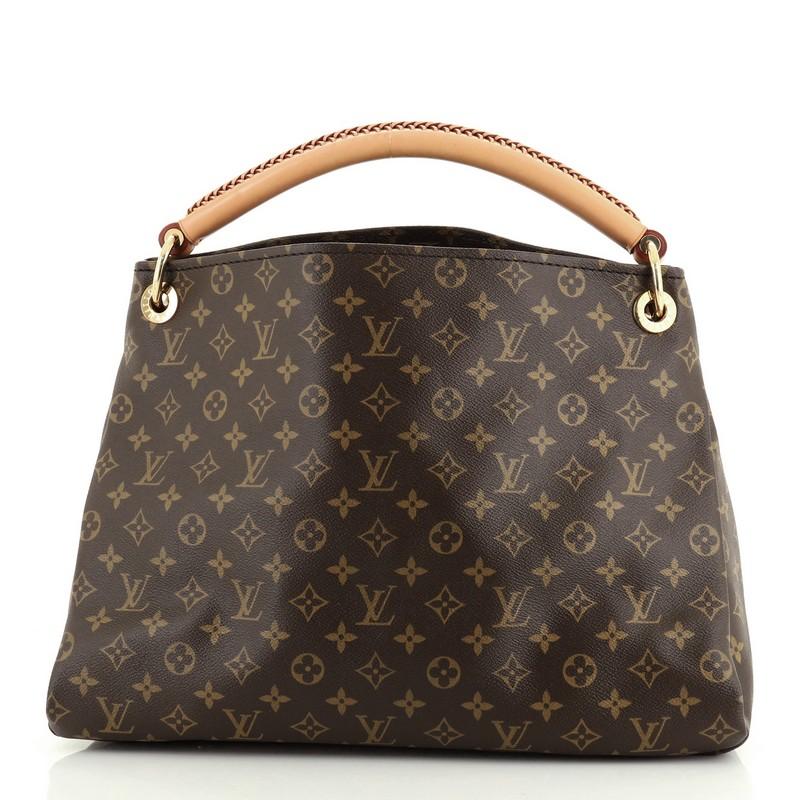 Black Louis Vuitton Artsy Handbag Monogram Canvas MM