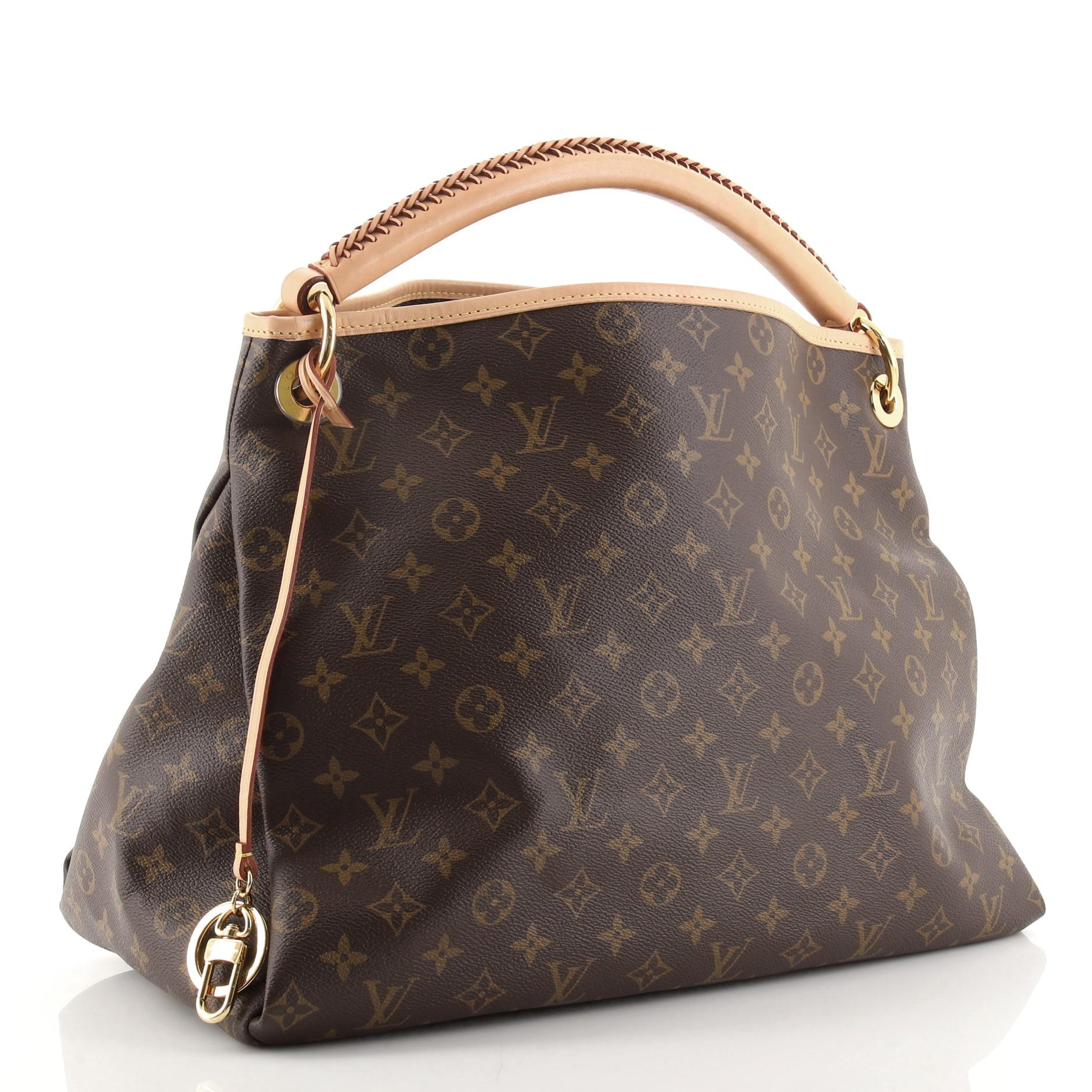 Black Louis Vuitton Artsy Handbag Monogram Canvas MM