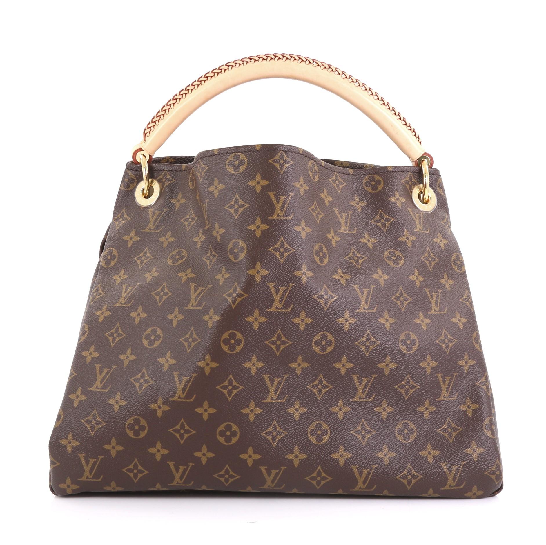 Louis Vuitton Artsy Handbag Monogram Canvas MM In Excellent Condition In NY, NY