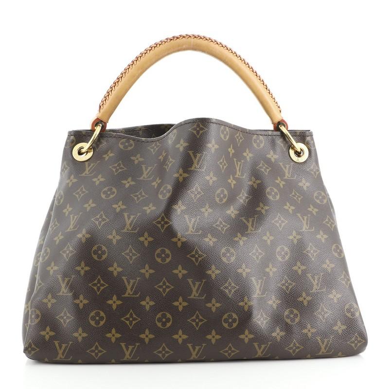 Louis Vuitton Artsy Handbag Monogram Canvas MM In Good Condition In NY, NY