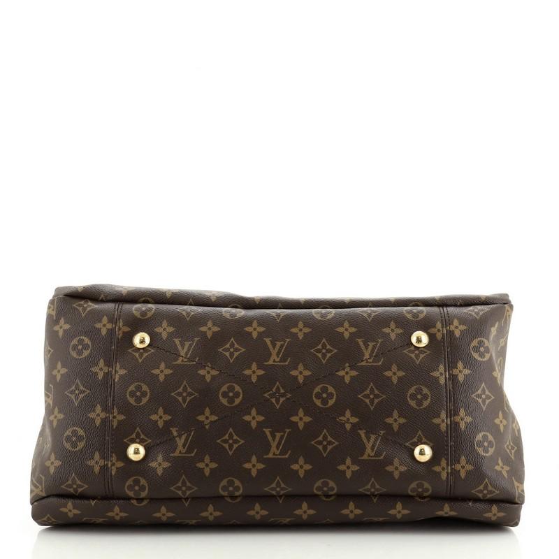 Louis Vuitton Artsy Handbag Monogram Canvas MM In Good Condition In NY, NY
