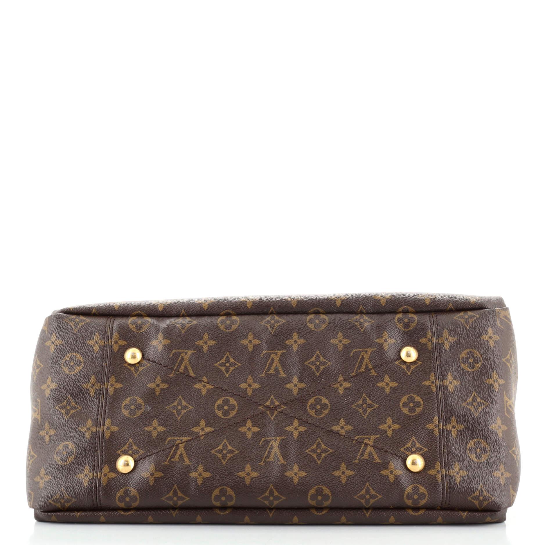 Louis Vuitton Artsy Handtasche mit Monogramm aus Segeltuch MM im Zustand „Gut“ in NY, NY
