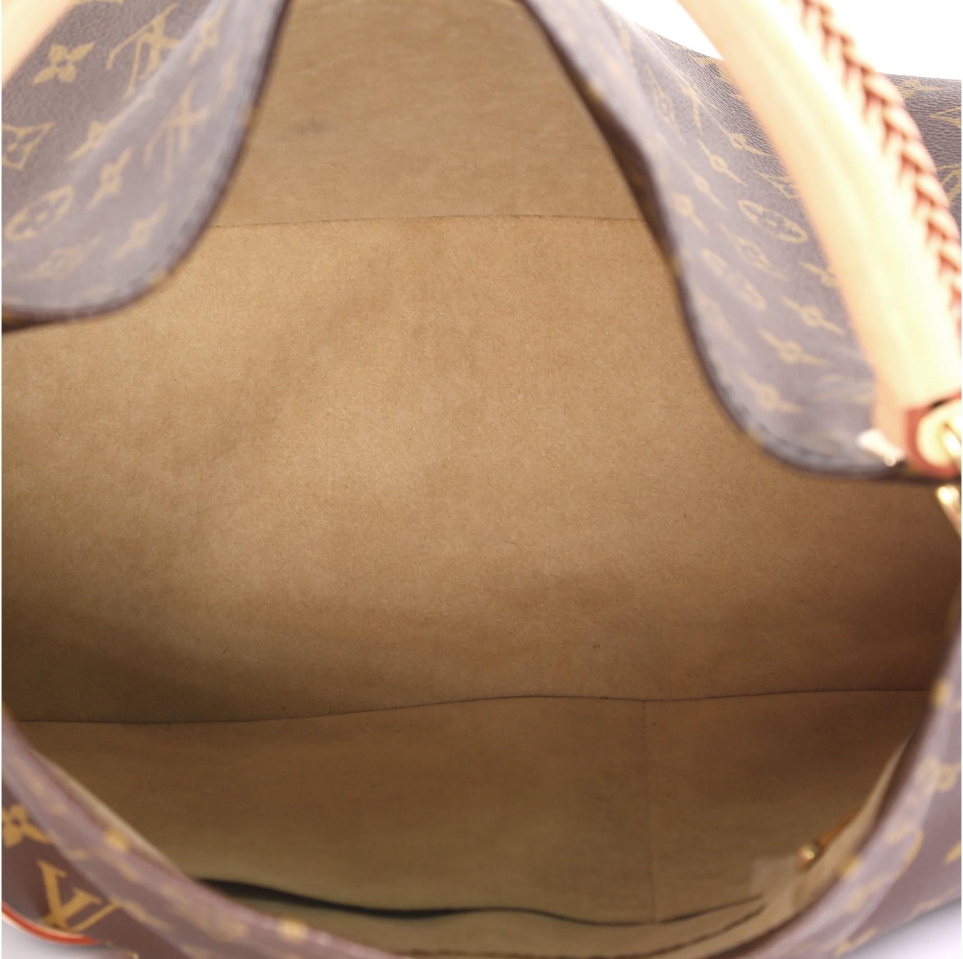 Louis Vuitton Artsy Handbag Monogram Canvas MM 1