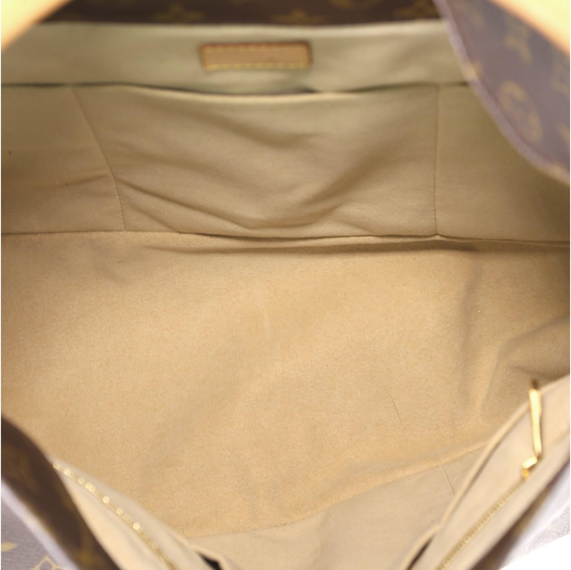 Louis Vuitton Artsy Handbag Monogram Canvas MM 1