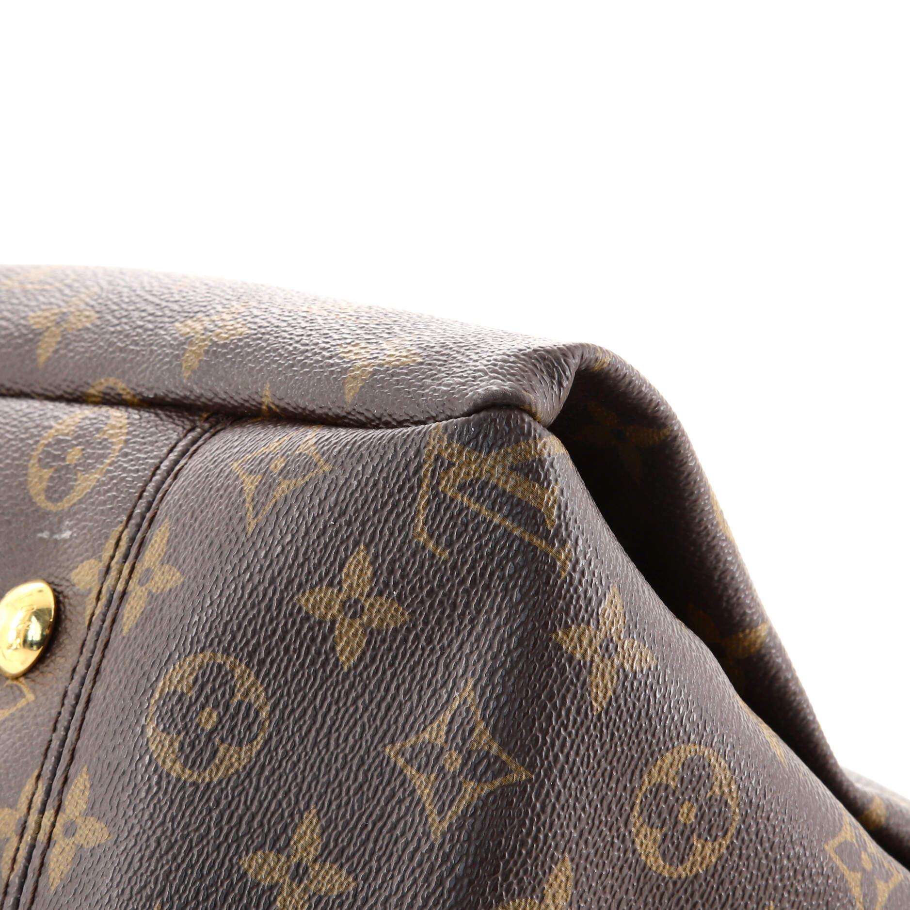 Louis Vuitton Artsy Handbag Monogram Canvas MM 1