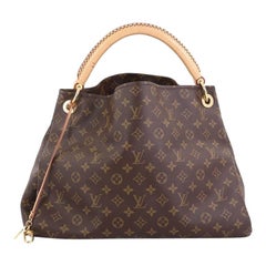 Louis Vuitton Braided Handle With Colorful Leather Charm