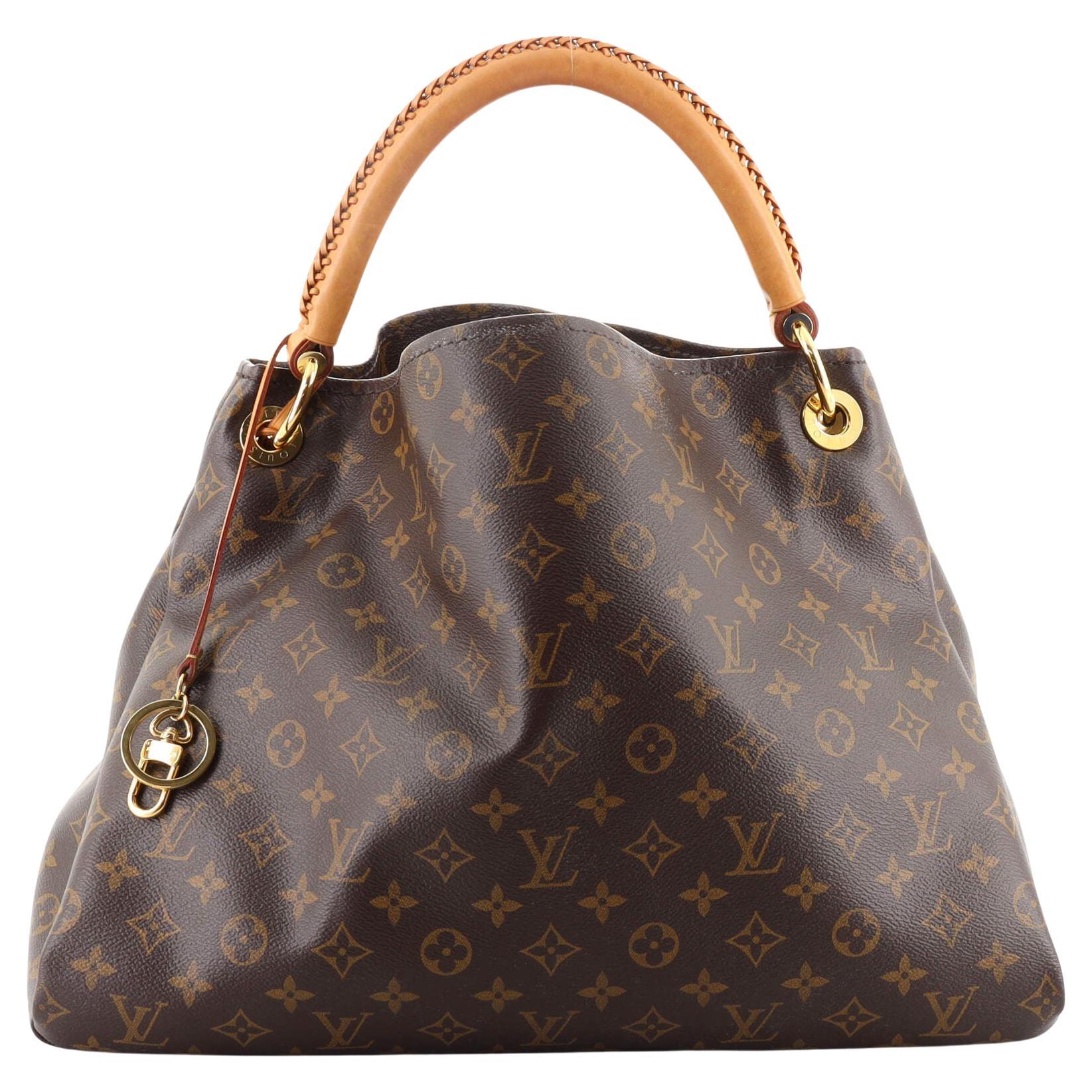 Louis Vuitton Artsy Handtasche Monogramm Segeltuch MM