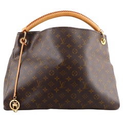 Louis Vuitton Artsy Handtasche mit Monogramm aus Segeltuch MM