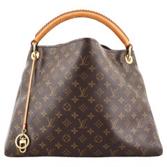 Louis Vuitton Artsy Handtasche mit Monogramm aus Segeltuch MM