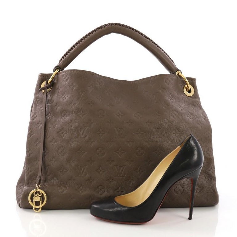 Louis Vuitton Artsy Handbag Monogram Empreinte Leather MM For Sale at 1stdibs