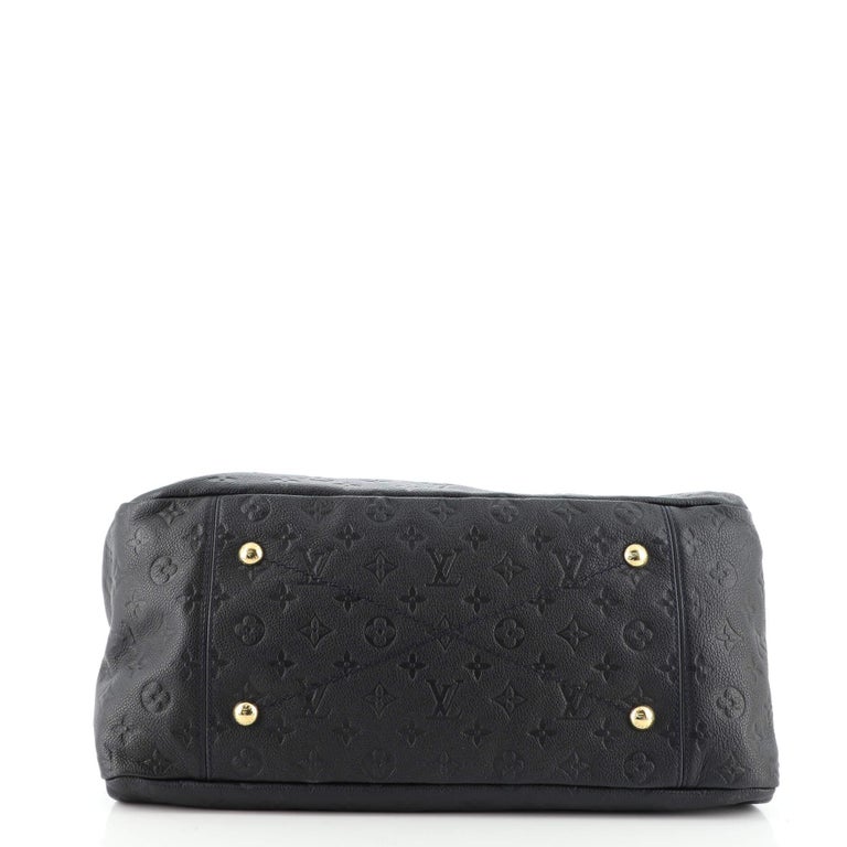 Louis Vuitton Artsy Handbag Monogram Empreinte Leather MM at 1stDibs  louis  vuitton artsy black, louis vuitton artsy mm black, lv artsy black