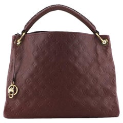 Used Louis Vuitton Artsy Handbag Monogram Empreinte Leather MM
