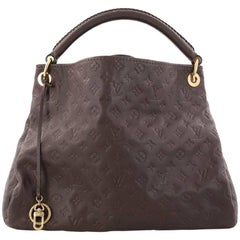 Used Louis Vuitton Artsy Handbag Monogram Empreinte Leather MM
