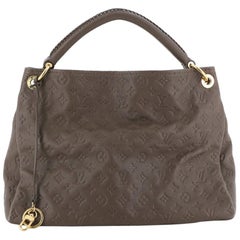 Used Louis Vuitton Artsy Handbag Monogram Empreinte Leather MM