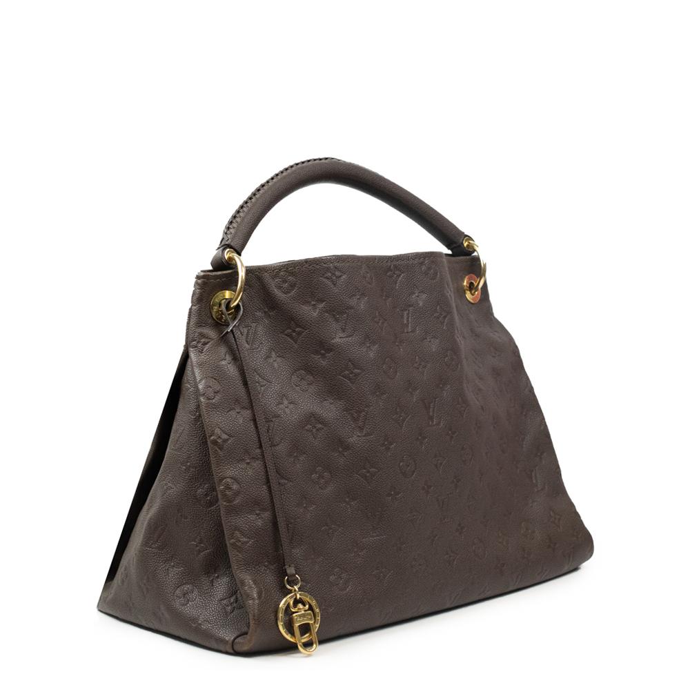 Louis Vuitton, Artsy in brown leather at 1stDibs