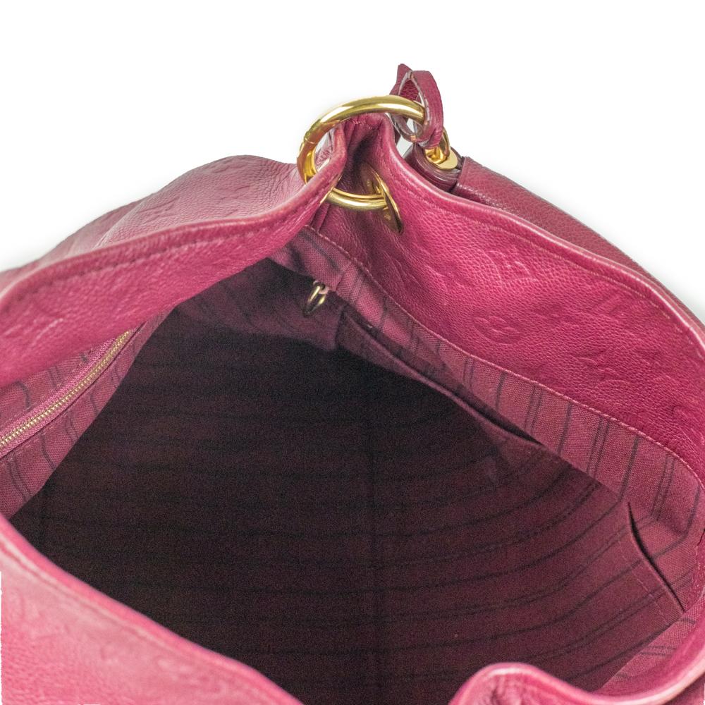 Women's Louis Vuitton, Artsy in pink leather