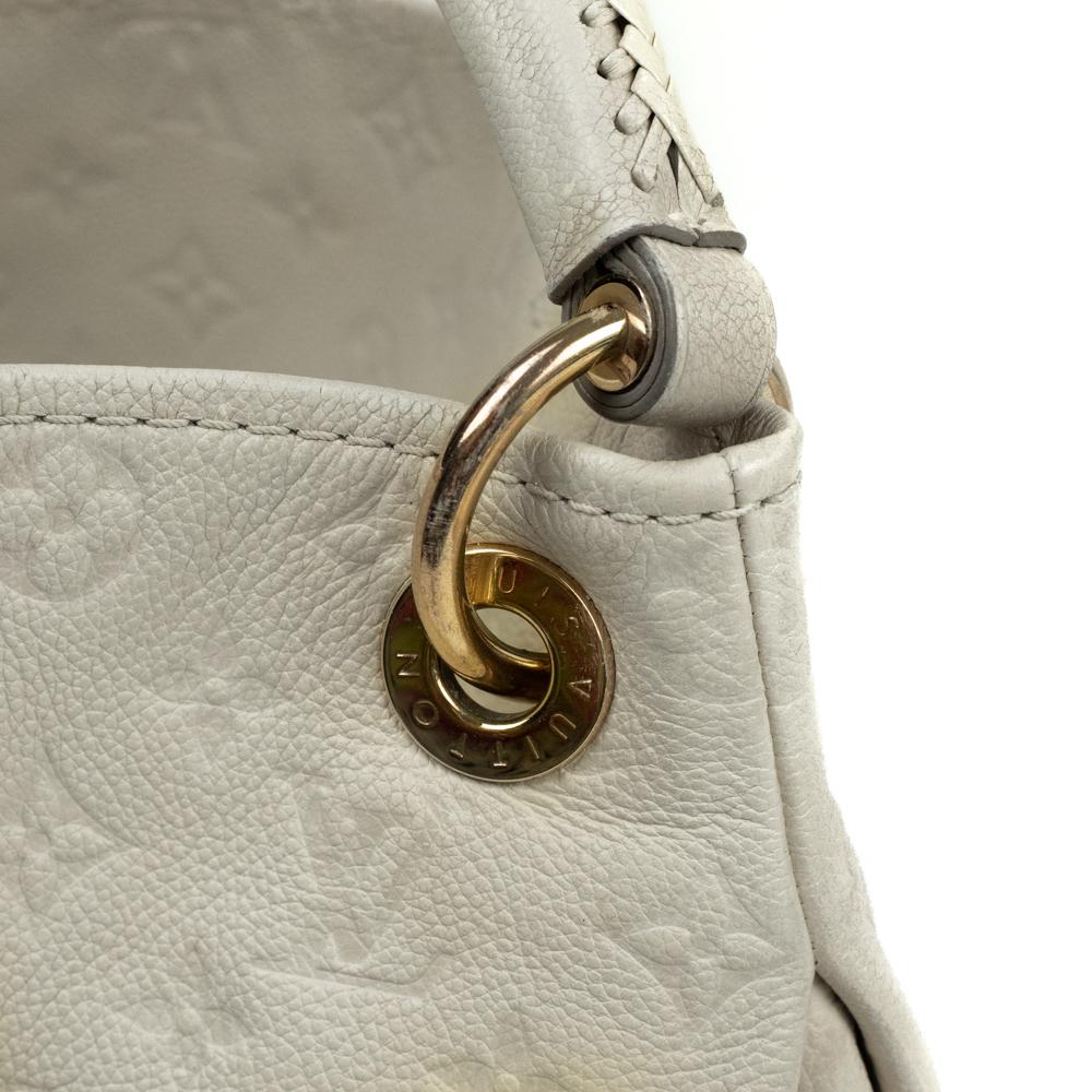 LOUIS VUITTON, Artsy in white leather 2