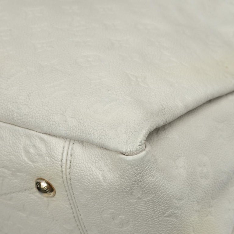 Louis Vuitton Artsy White Leather ref.427104 - Joli Closet