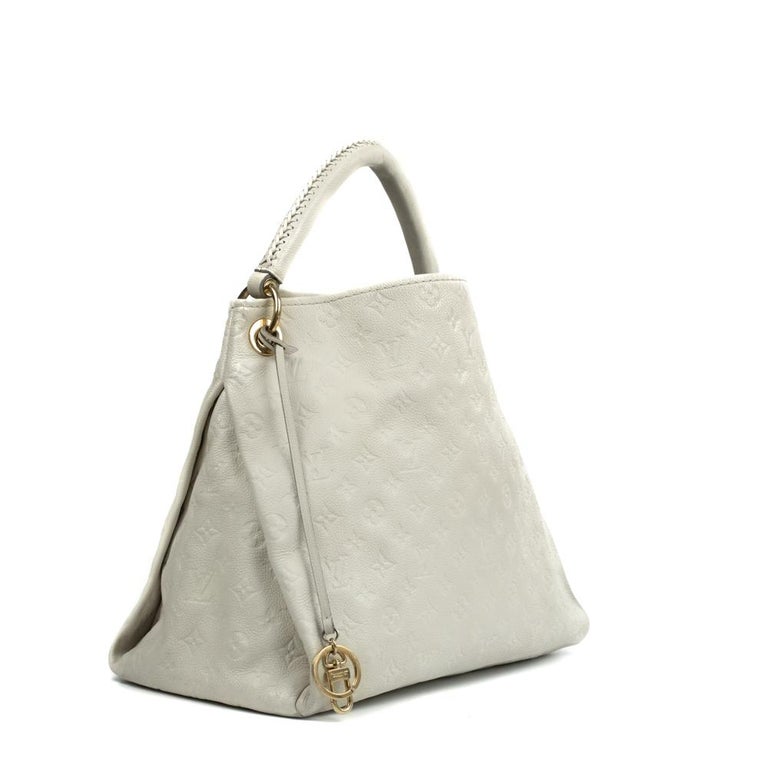 Louis Vuitton artsy mm white Leather ref.46301 - Joli Closet