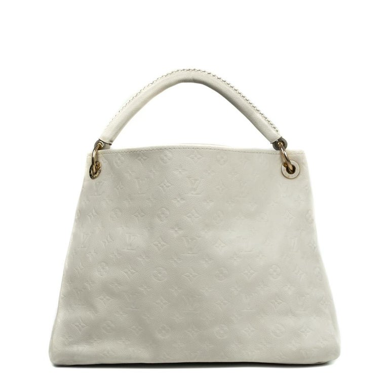 LOUIS VUITTON, Artsy in white leather at 1stDibs  lv artsy white, white artsy  louis vuitton, louis vuitton artsy white leather