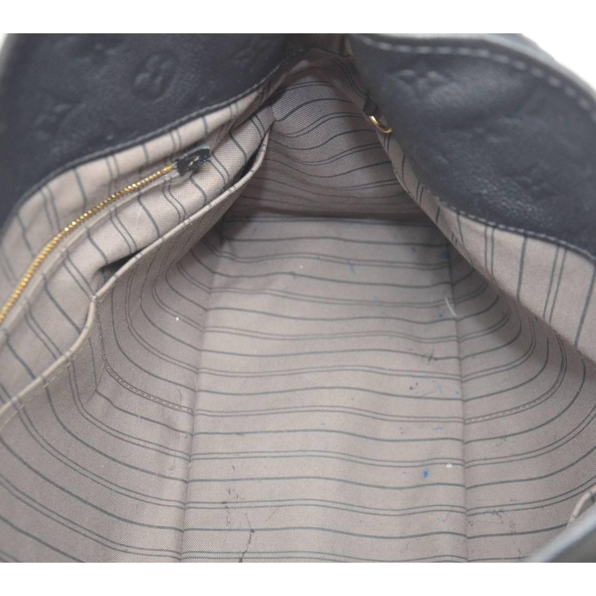Louis Vuitton Artsy MM Black Empreinte Monogram Shoulder Bag 5