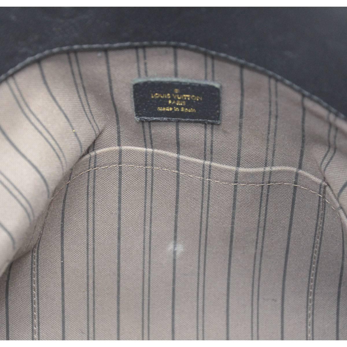 Louis Vuitton Artsy MM Black Empreinte Monogram Shoulder Bag 6