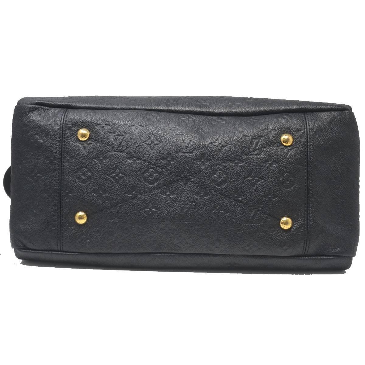 Louis Vuitton Artsy MM Black Empreinte Monogram Shoulder Bag 1