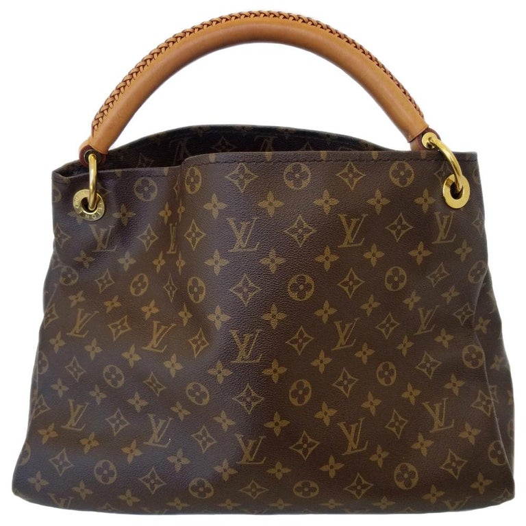 Louis Vuitton Artsy MM Brown Monogram Hobo Bag at 1stDibs hobo bags