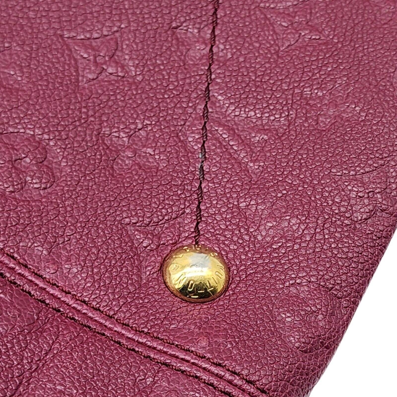 Louis Vuitton Artsy MM Empreinte LV Monogram Bag - Leather - Aurore Purple In Good Condition In Los Angeles, CA