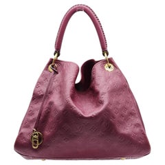 Louis Vuitton Artsy MM Empreinte LV Monogram Bag - Leather - Aurore Purple