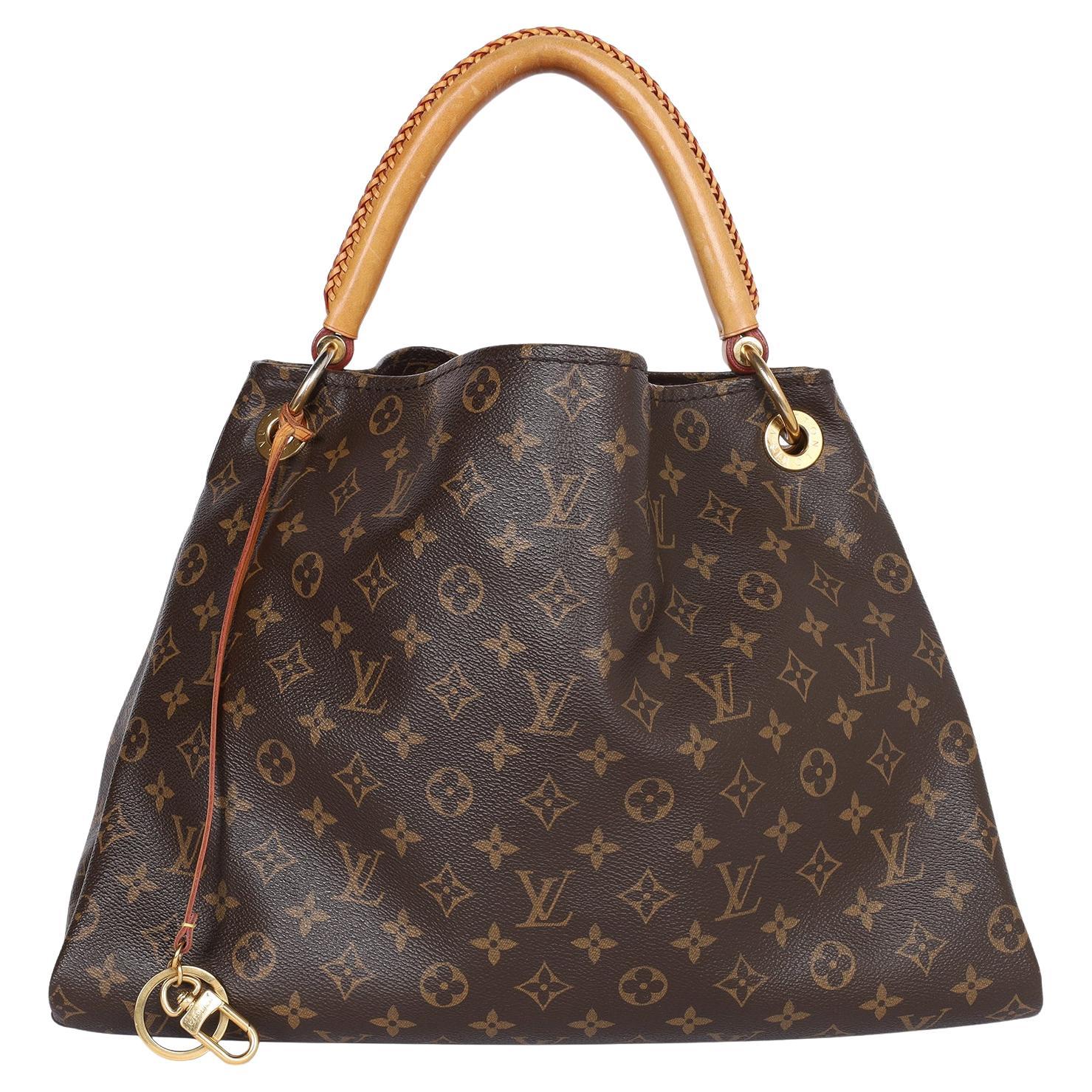 LOUIS VUITTON Artsy MM Monogram Leather Shoulder Bag