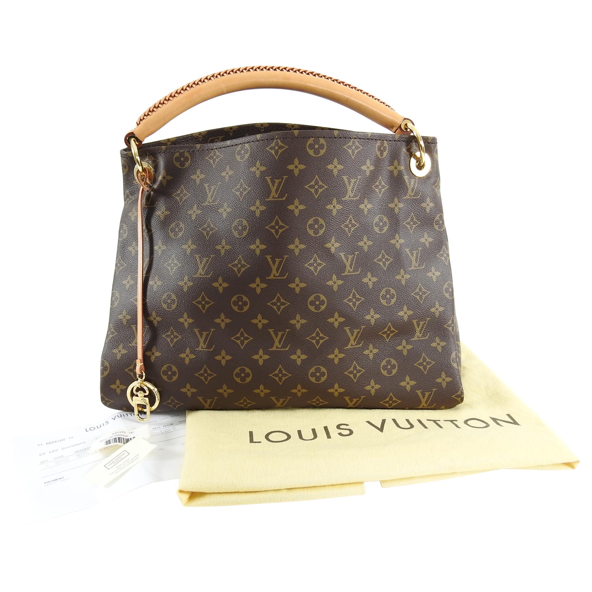 Louis Vuitton Artsy MM Monogram Tote Bag 7