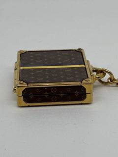 Louis Vuitton Arzel Acetate Monogram Mirror Bag Charm